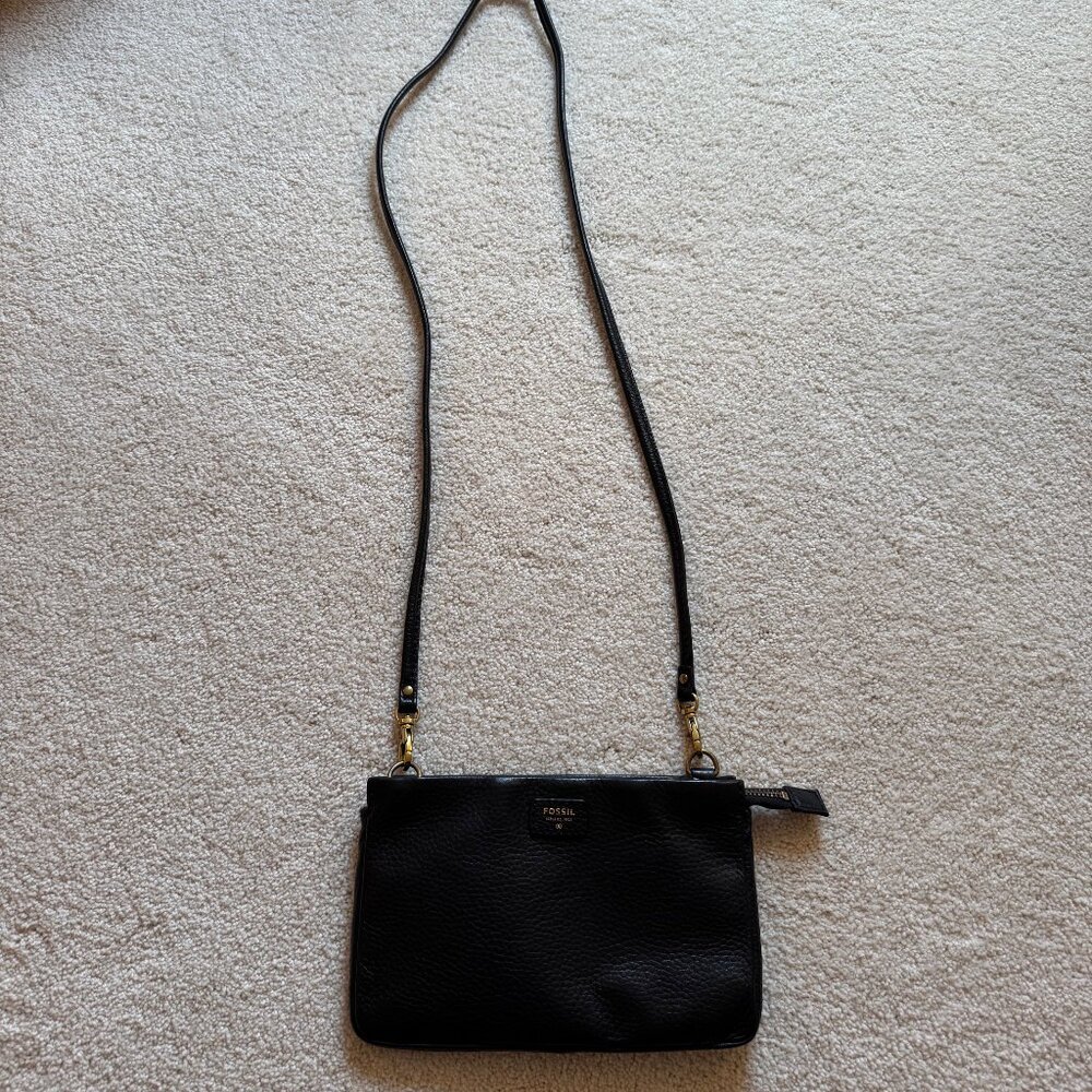 Fossil Leather Crossbody Bag